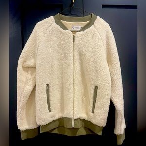 Carve Designs Fleece Bomber Jacket women’s M